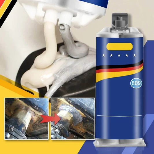 🔧 BUY 1 GET 1 FREE! ✨ Industrial Grade Stainless Steel Casting AB Rubber - High-Temp Resistant & Chemical Proof Sealant for Pipes & Machinery 🛠️