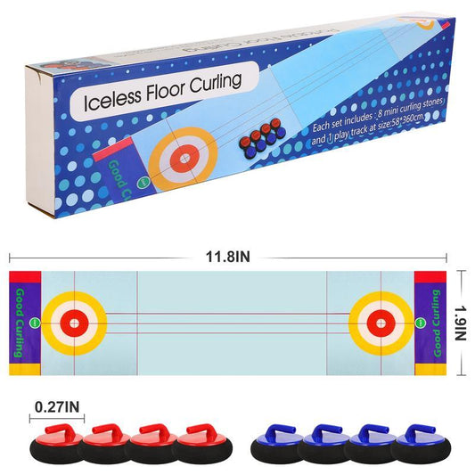 💥 50% OFF! 🥌 2025 New Tabletop Family Curling Game ☄️ Fun & Engaging for All Ages 💗