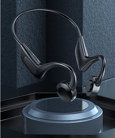 🎧 50% OFF NOW! 🔥 2025 NEW Bone Conduction Headphones - Open-Ear Design for Safe Listening, Sweatproof & Comfortable for Sports/Running 🏃♂️✨
