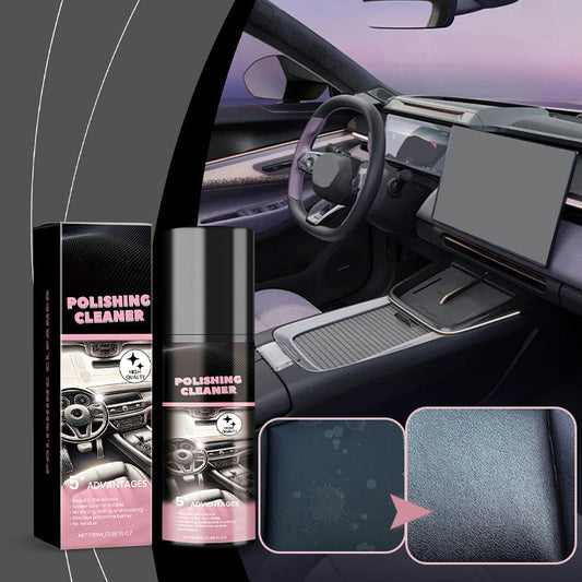🚗 BUY 1 GET 1 FREE! 🔥 Car Interior Cleaner - Removes Stains & Odors from Seats, Dashboard & Carpets, Safe for All Surfaces 🧽✨