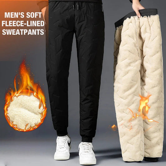 👖 60% OFF NOW! ✨ Unisex Fleece Jogging Pants - Brushed Interior with Elastic Waist for Ultimate Comfort & Versatile Style 🏃♀️🔛