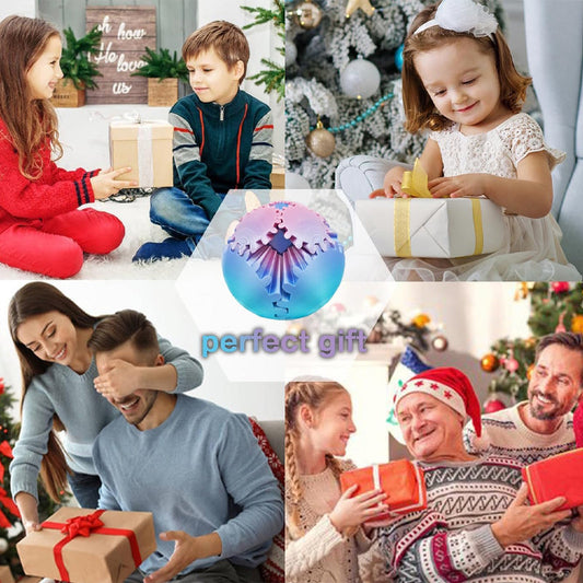 😍😍Buy 1 Get 1 Free🎅 The Steampunk Whirling Wonder Fidget (Gear Ball),Develop children's spatial imagination
