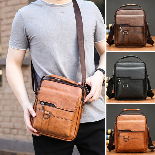 💼 60% OFF NOW! ✨ Men's Business Casual Large Capacity Bag - Durable Nylon with Laptop Compartment & Organized Pockets for Work & Travel 🚀👜