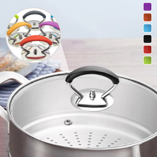 💥 BUY 1 GET 1 FREE! 🍳 Silicone Pot Lid Anti-Scald Replacement Knob – Safe & Convenient ✨