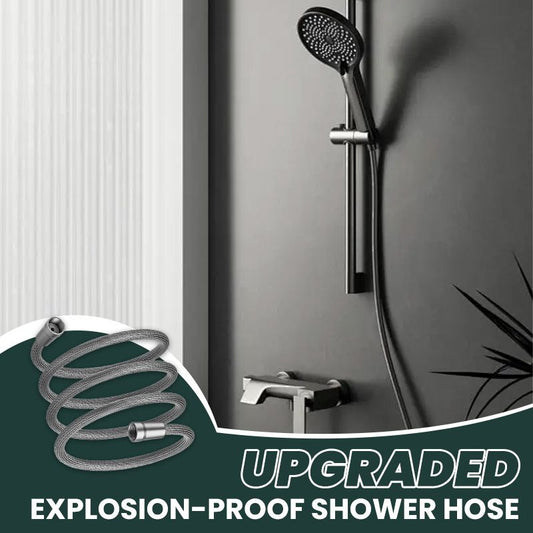🚿BUY 2 GET 1 FREE! ✨ Upgraded Explosion-proof Braided Shower Hose - Anti-leak & Anti-kink Design with Solid Brass Fittings for Ultimate Durability 💪🌟