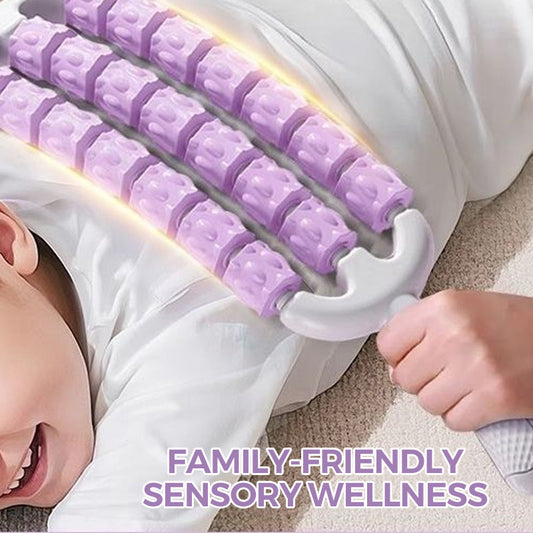 🧘♀️ 50% OFF! ✨ Bendable Massage Roller - Relieves Muscle Tension & Improves Circulation, Portable for Home/Office Use 💆♂️📦