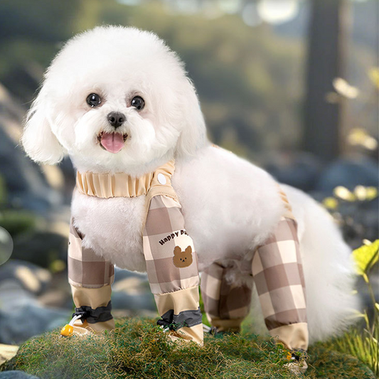 🐕 60% OFF NOW! 🏞️ Outdoor Dust-Proof Dog Pants - Protective & Breathable for Adventures, Easy to Clean and Adjustable Fit 🌟📦