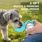 🎉 2026 Sale — Over 19,000 Sold! 🐾 2-in-1 Portable Dog Water Bottle – Flips Open to a Bowl, Leak-Proof Stainless Steel – Hydration on the Go! ✨