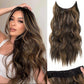 💖 50% OFF NOW! 💁 Women's Gradient Long Wavy Wig - Natural Look with Adjustable Cap, Heat-Resistant Fibers for Daily Styling 🌟📦