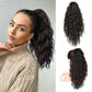 💇‍♀️ 60% OFF NOW! ✨ Curly Wavy Hair Extension with Ponytail – Frizz Control, Natural Look & Clip-In Design 💜