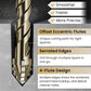 🔥 LIMITED-TIME 50% OFF 🔩 4-Flute Serrated Eccentric Drill Bit Kit — High-Strength, Durable & Versatile