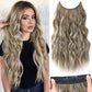 💖 50% OFF NOW! 💁 Women's Gradient Long Wavy Wig - Natural Look with Adjustable Cap, Heat-Resistant Fibers for Daily Styling 🌟📦