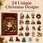 🎄 LIMITED-TIME 50% OFF ✨ 24 Christmas Ornament Kit — Craft, Sparkle & Hang