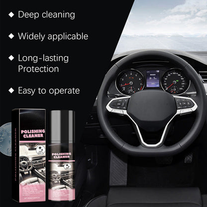 🚗 BUY 1 GET 1 FREE! 🔥 Car Interior Cleaner - Removes Stains & Odors from Seats, Dashboard & Carpets, Safe for All Surfaces 🧽✨