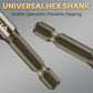 🔥 LIMITED-TIME 50% OFF 🔩 4-Flute Serrated Eccentric Drill Bit Kit — High-Strength, Durable & Versatile