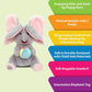 🎁 60% OFF! 🐘 Cute Hide & Seek Elephant Plush Doll - Interactive Play with Soft Material, Perfect Gift for Kids 🧸✨