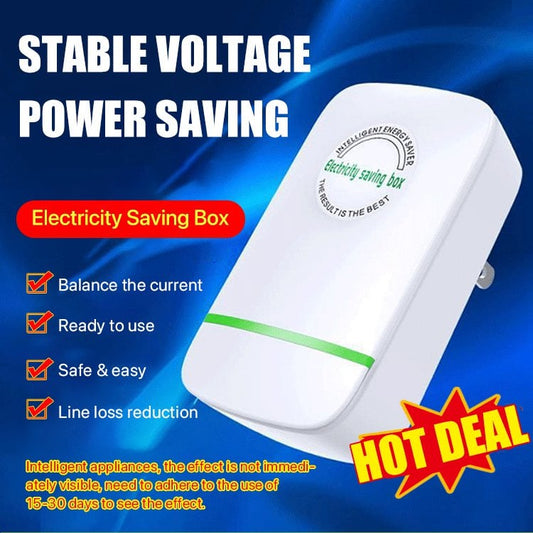 🔌 50% OFF NOW! ⚡ Electricity Saving Box – Reduce Energy Bills & Protect Appliances – Easy Plug-In & Voltage Stabilizer 🏠