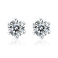 💎 50% OFF NOW! 🕊️ Moissanite Silver Earrings – Hypoallergenic & Radiant Everyday Elegance 🎁