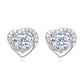 💎 50% OFF NOW! 🕊️ Moissanite Silver Earrings – Hypoallergenic & Radiant Everyday Elegance 🎁
