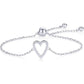 💖 50% OFF NOW! 💑 Matching Heart Charm Bracelet Set – Stainless Steel & Adjustable ✨