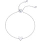 💖 50% OFF NOW! 💑 Matching Heart Charm Bracelet Set – Stainless Steel & Adjustable ✨