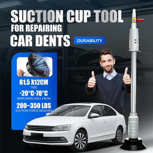 🚗 50% OFF NOW! 🔧 Auto Body Dent Repair Tool – Pneumatic Pull, Aluminum Handle & Rubber Pads 🛠️