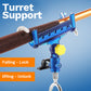🎣 LIMITED-TIME 50% OFF 🔒 Fishing Rod Self-Locking Turret Bracket — 360° Rotation, Stainless Steel