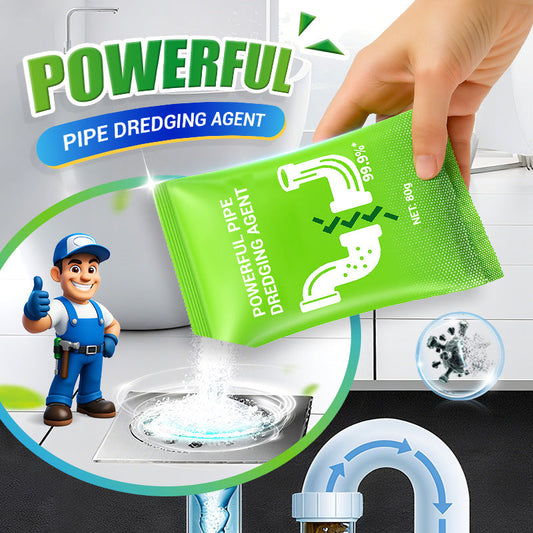 🌊 BUY 1 GET 1 FREE! ✨ Powerful Pipe Dredging Agent - Rapidly Dissolves Hair, Grease & Debris in Pipes with Eco-Friendly Formula 🚰🔧