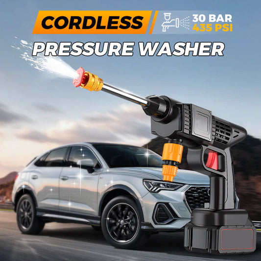 💦 60% OFF INSTANT! 🔥 2025 Cordless Portable Pressure Water Blaster - Multi-Function Cleaning for Cars/Patios/Bikes, Rechargeable & High-Power 🚗✨