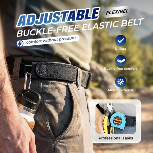 👖 50% OFF NOW! 🔗 No Buckle Elastic Belt for Men & Women – Easy to Use, Precisely Fitting & Ultra-Soft Comfort ✨