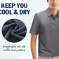 👔 60% OFF NOW! ❄️ Ice Silk Men's Shirt - Breathable & Smooth Fabric, Lightweight Comfort for Summer/Formal Occasions 🌞📦