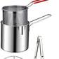 ⏰NEW ARRIVAL 50% OFF! 🍳🔥 One pot, endless meals — fry, boil, steam, and strain. 304 stainless steel, built to last, and ready for your crispiest chicken yet. 🍗