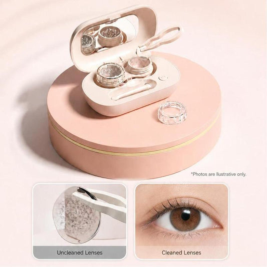 🎉 2026 Sale — Over 9,000 Sold! 👁️ Travel Contact Lens Case with Mirror – Dual Leak-Proof Soaking Compartments, Tweezers & Applicator Included! ✨