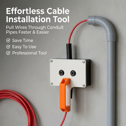 🔧 50% OFF NOW! ⚡ Efficient Cable Pulling Tool – Easy Wiring, Wide Compatibility & Durable Build 🛠️