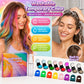 🎃🎄Sick Of Damaging Permanent Dye?✨Limited‑Time Save Up To 50%! Temporary Hair Chalk Set 🎁🌈