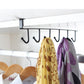 🏠 50% OFF NOW!🔥 Under Shelf Hanger with 6 Hooks – Space Saving Kitchen Organizer – No Drill Storage Rack – Steel Utensil Holder for Cabinet & Wardrobe 🍴