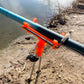 🎣 LIMITED-TIME 50% OFF 🔒 Fishing Rod Self-Locking Turret Bracket — 360° Rotation, Stainless Steel