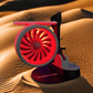 🌀 50% OFF NOW!⚡ Creative Turbo Desk Fan – Simulated Natural Breeze & Red Night Light – Stylish Cooling Gadget 🌬️
