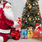 🎄 ACHETEZ 2 - RECEVEZ 1 GRATUIT ! 🎁 Sac Cadeau de Noël avec Cordon - Design Festif en Non-Tissé Réutilisable pour Emballage de Petits Présents 📦✨