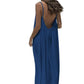 👗 50% OFF NOW! ✨ Backless Cami Dress – Spaghetti Strap & Maxi Length 🌸