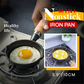 🥞Small‑Batch Cooking Hassle?🔥50% OFF｜Healthy 10cm Mini Cast Iron Non‑Stick Pan, All Stoves Compatible ✨🍳