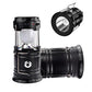 ⭐DON'T MISS 50% OFF!📢 ⛺️Solar Camping Lantern- Rechargeable LED Lights, Magnetic Base & Foldable Hanging Hook- Collapsible Lamp Battery Powered ✨
