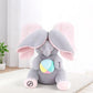 🎁 60% OFF! 🐘 Cute Hide & Seek Elephant Plush Doll - Interactive Play with Soft Material, Perfect Gift for Kids 🧸✨