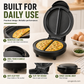 🎉 2026 Sale — Over 13,000 Sold! 🍳 Electric Nonstick Breakfast Griddle – Fry Eggs, Pancakes & Bacon – 3-Minute Mornings, Minimal Cleanup! ✨