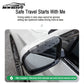🚗 LIMITED-TIME 50% OFF ☂️ Carbon Fiber Rain Eyebrow — Clear Rearview Mirror in Rain