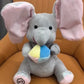 🎁 60% OFF! 🐘 Cute Hide & Seek Elephant Plush Doll - Interactive Play with Soft Material, Perfect Gift for Kids 🧸✨