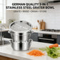 🎉 2026 Sale — Over 41,000 Sold! 🔥 3-in-1 Steel Grater Bowl – Prep Simplified 🌸