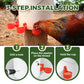 🐔 LIMITED-TIME 50% OFF 💧 Automatic Poultry Water Cups — 5/16" Thread, Gravity-Fed, Leak-Proof
