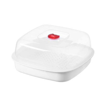 🍲 50% OFF NOW! 🔥 Microwave Steamer Oven - Healthy Steam Cooking & Defrosting, Compact Design for Easy Storage 🥦📦