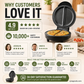 🎉 2026 Sale — Over 13,000 Sold! 🍳 Electric Nonstick Breakfast Griddle – Fry Eggs, Pancakes & Bacon – 3-Minute Mornings, Minimal Cleanup! ✨